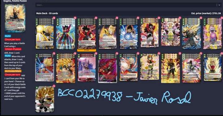 Decklist image · Javier Rosal
