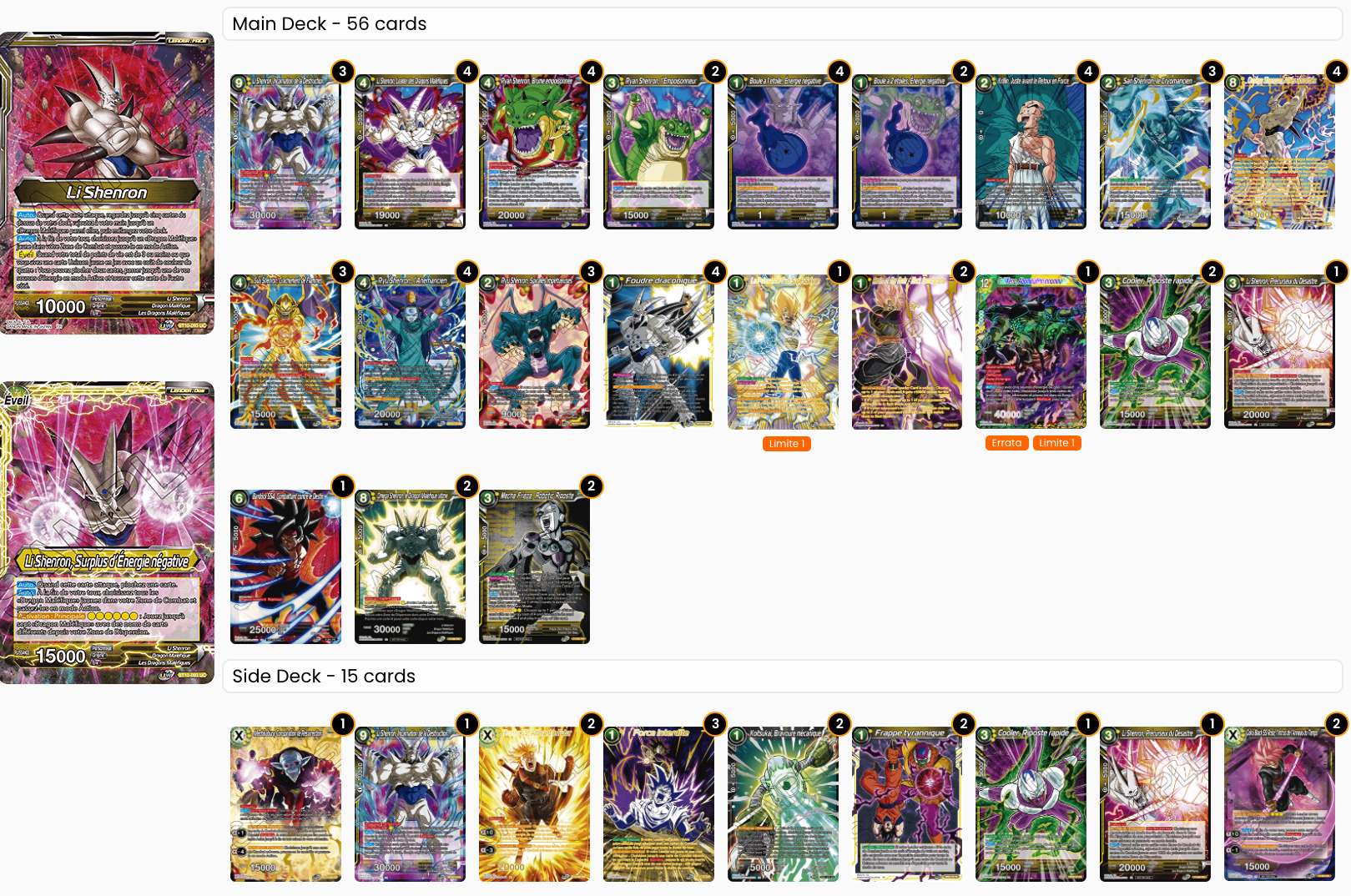 Decklist image · Stevens Tissier