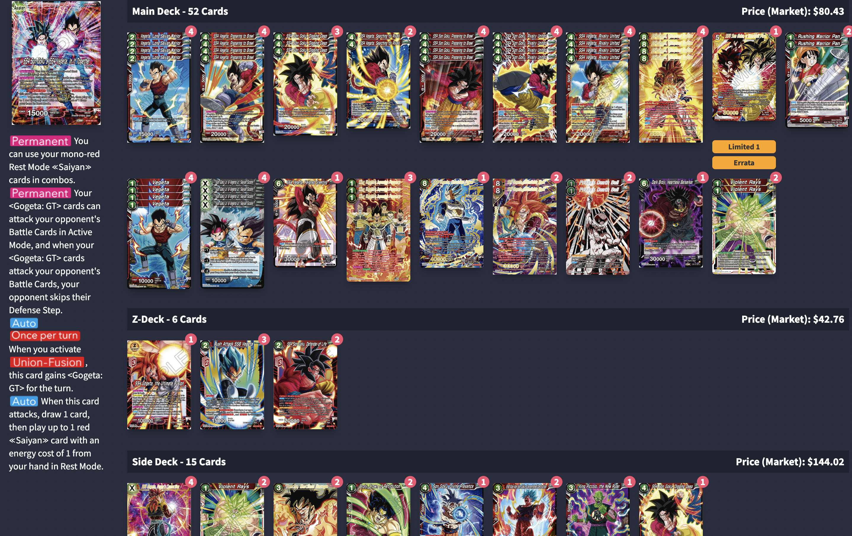 Decklist image · Juha Bach