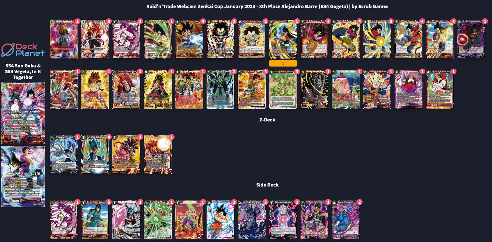 Decklist image · Alejandro Barre