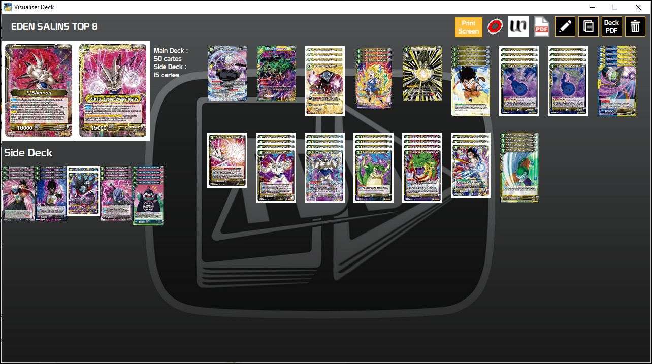 Decklist image · Eden Salins