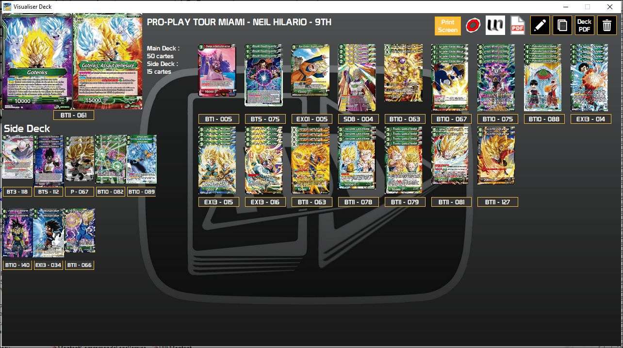 Decklist image · Neil Hilario
