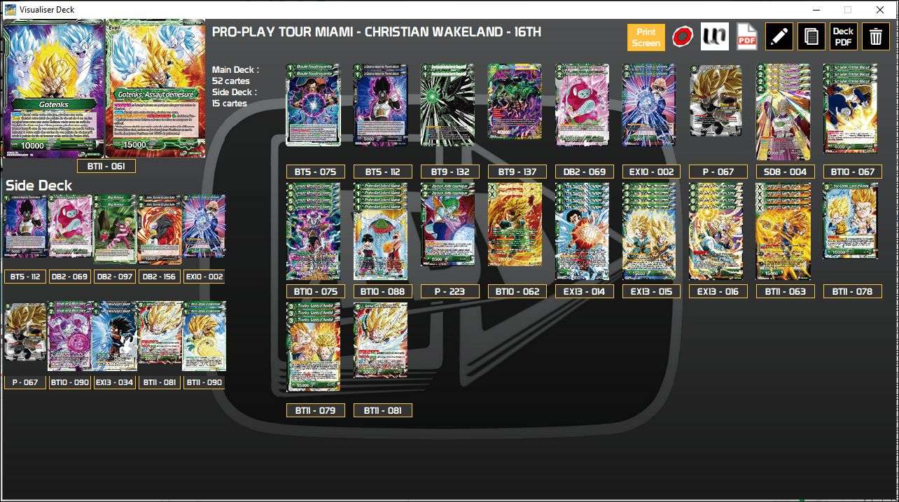 Decklist image · Christian Wakeland