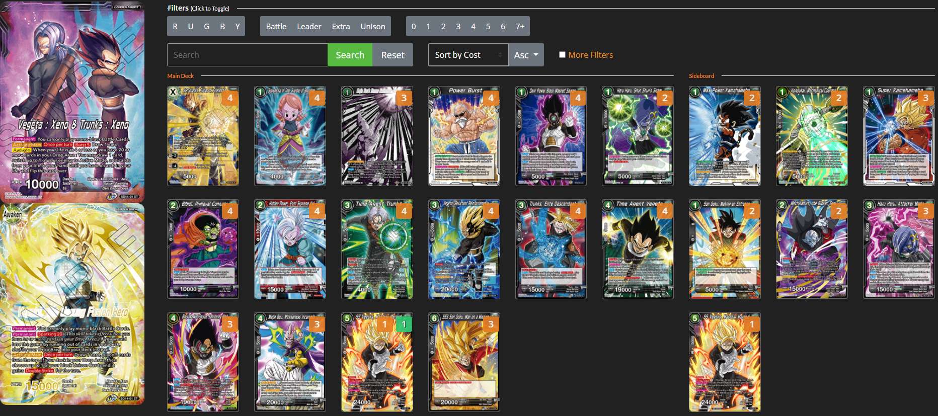 Decklist de John LaMontanaro