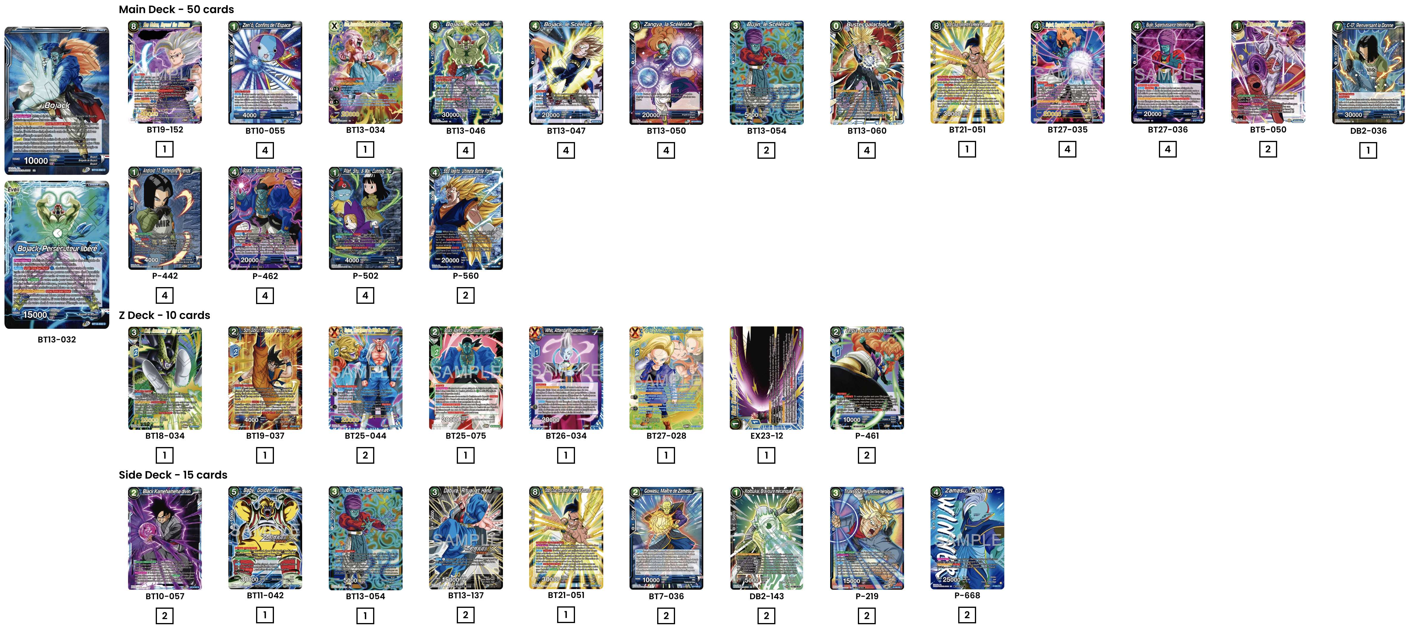 Decklist de Lu