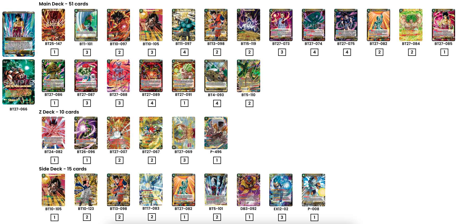 Decklist image · Kris