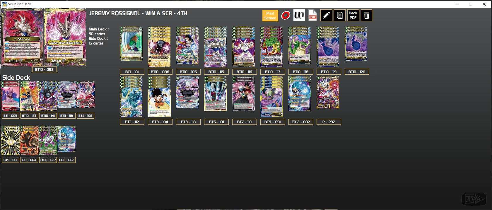 Deck screenshot