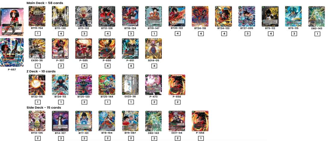 Decklist de Tigger