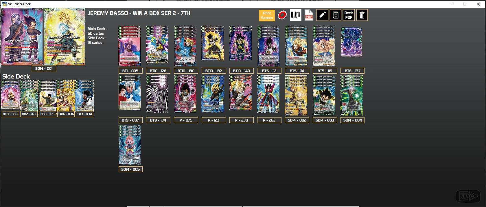 Deck screenshot