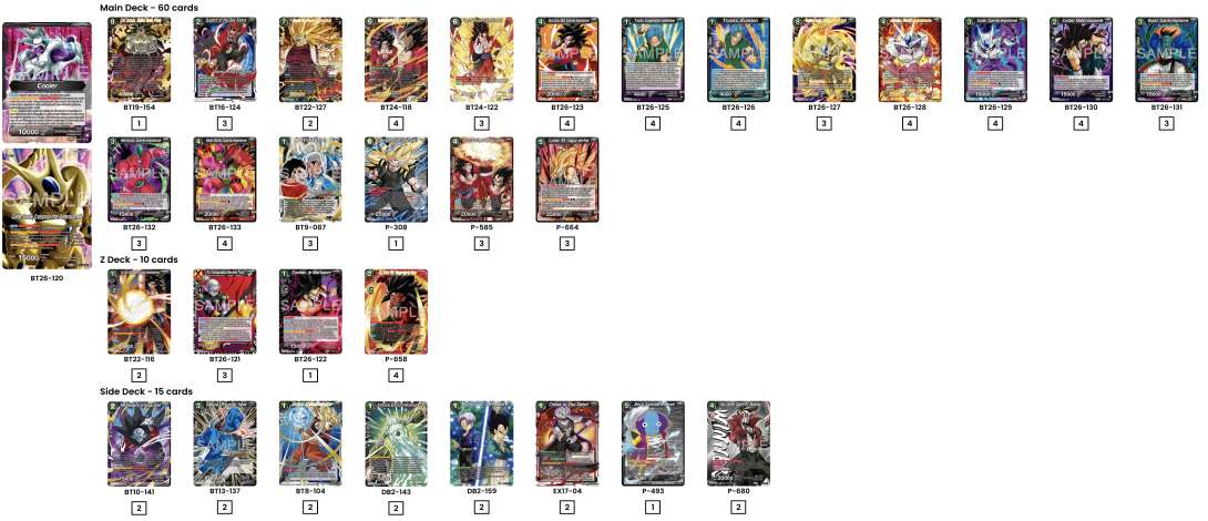 Decklist de KINGINYELLOW