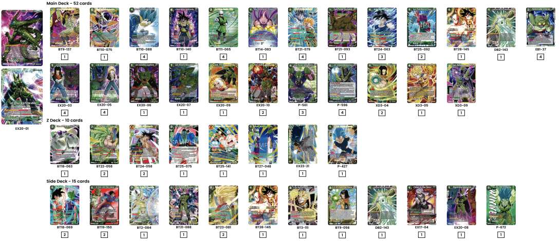 Decklist image · WERDNA