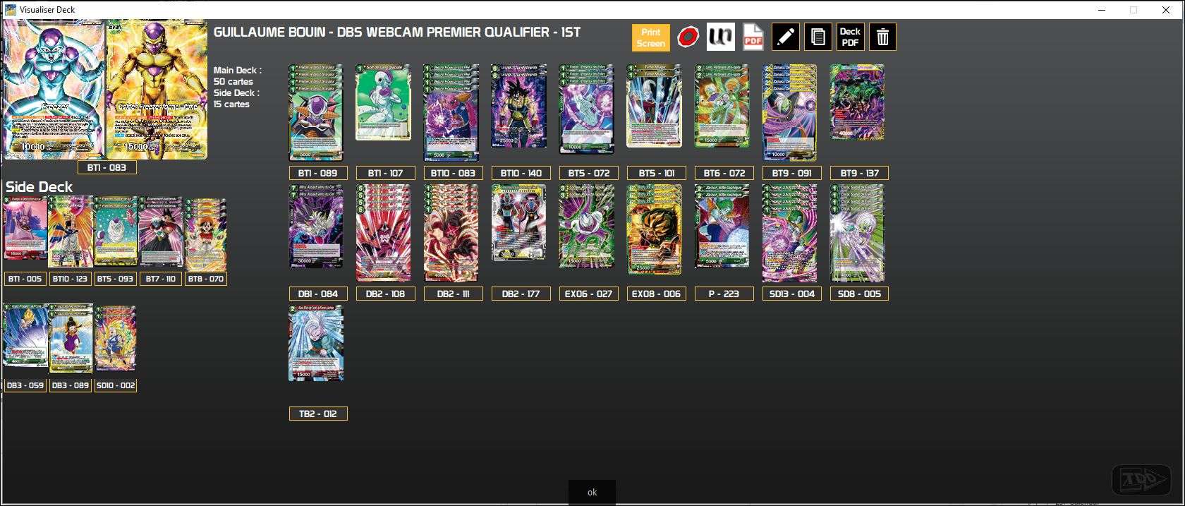 Deck screenshot