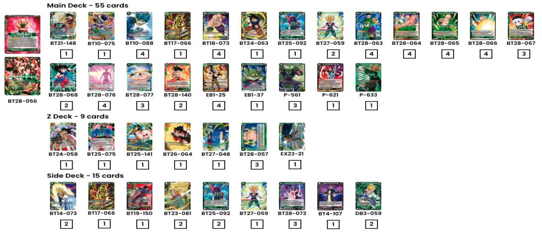 Decklist de Jack Wade