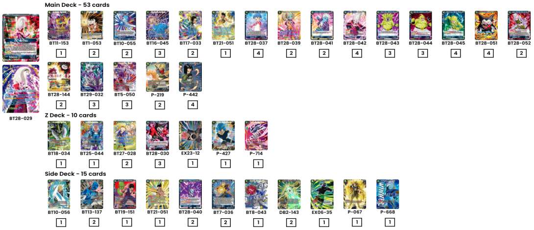 Decklist de Robert Rietze