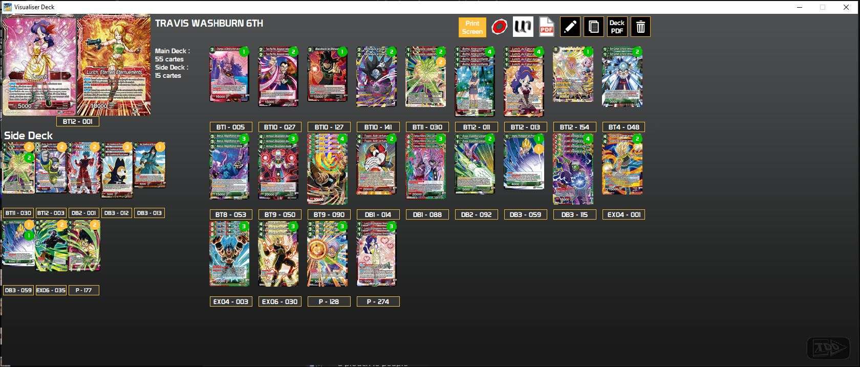 Decklist de Travis Washburn