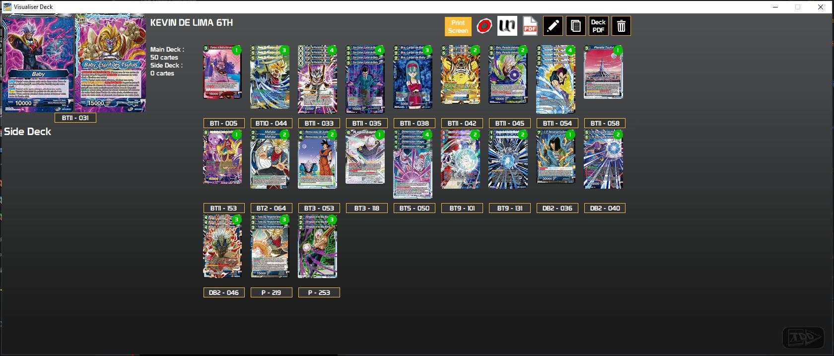 Deck screenshot
