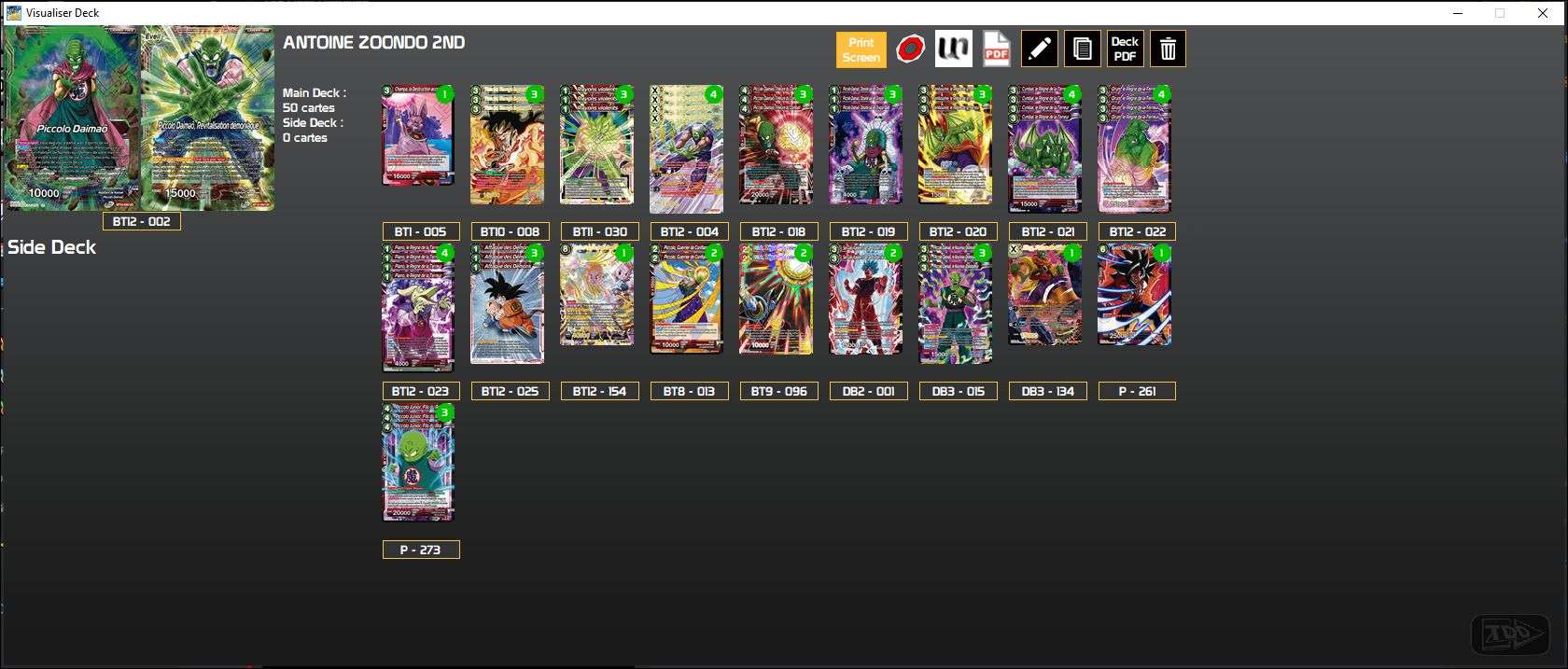 Deck screenshot
