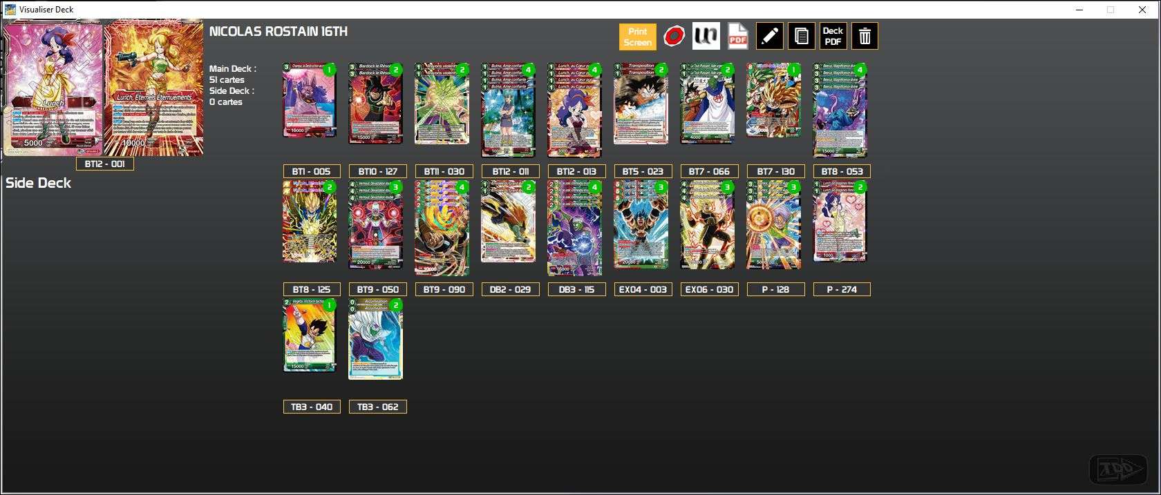Deck screenshot