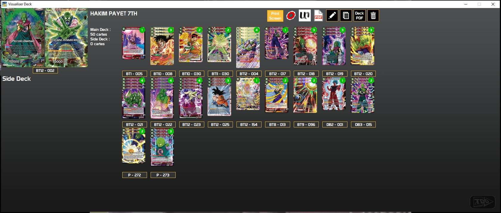 Deck screenshot