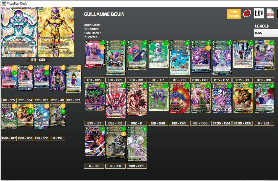 Deck screenshot