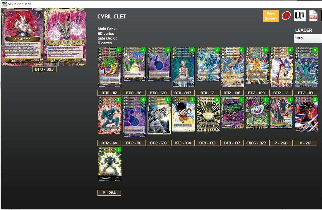 Deck screenshot