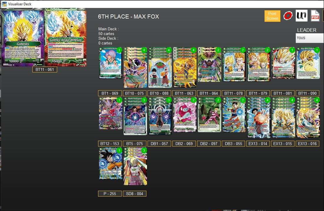 Decklist image · Max Fox