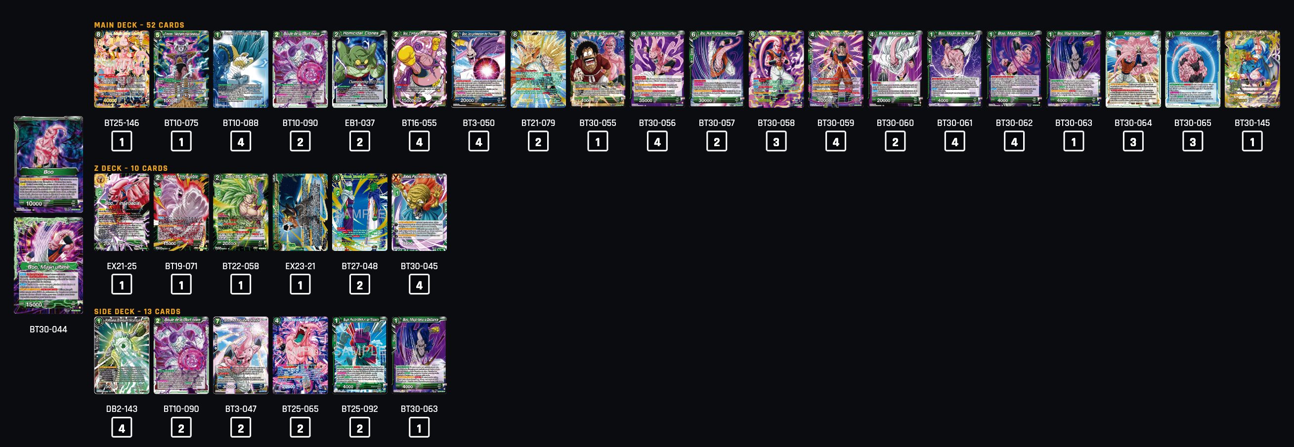 Decklist image · Majin