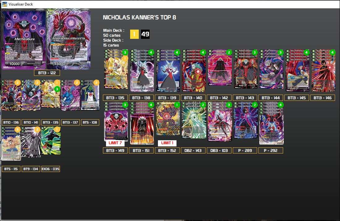 Decklist image · Nicholas Kanner