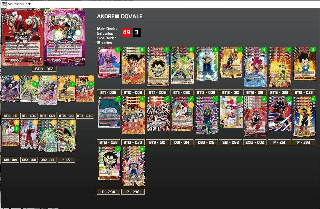 Decklist image · Andrew Dovale