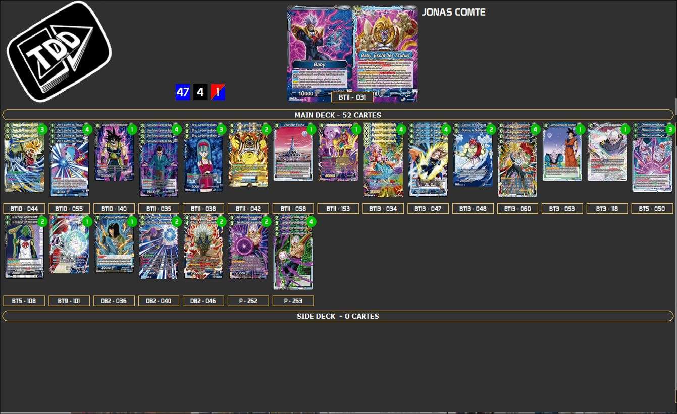 Decklist image · Jonas Comte
