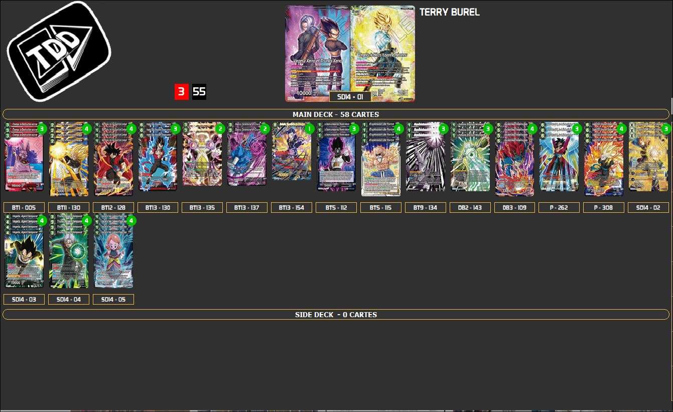 Decklist image · Terry Burel