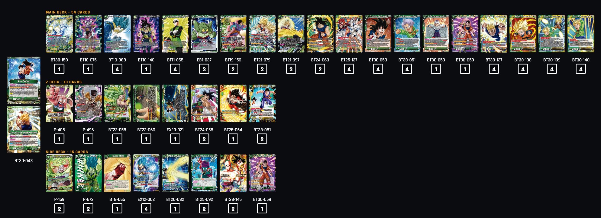 Decklist image · Samuel