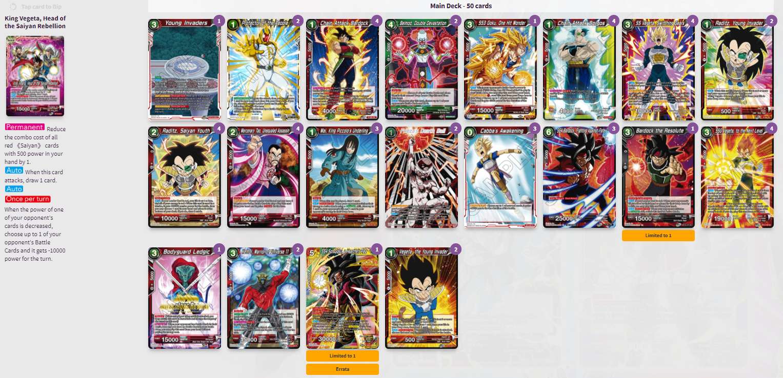 Decklist image · Robert Rietze