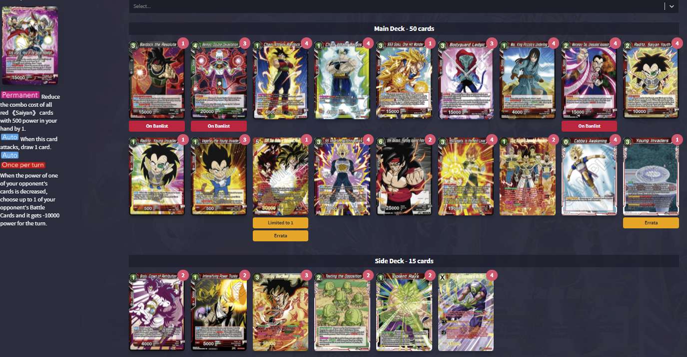 Decklist image · Mirko zanelli