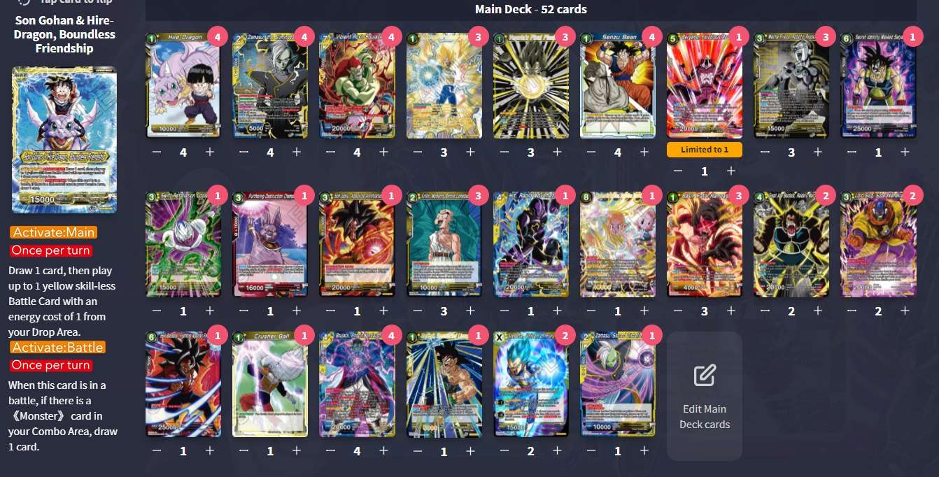 Decklist image · Seraphim Zhang