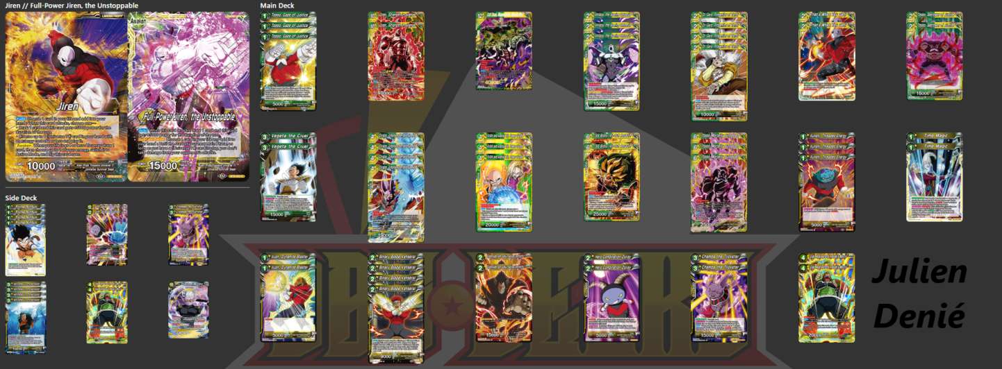 Decklist de Julien Denié