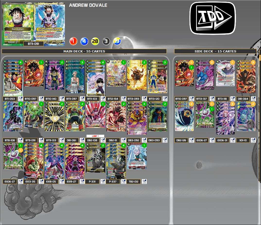 Decklist image · Andrew Dovale