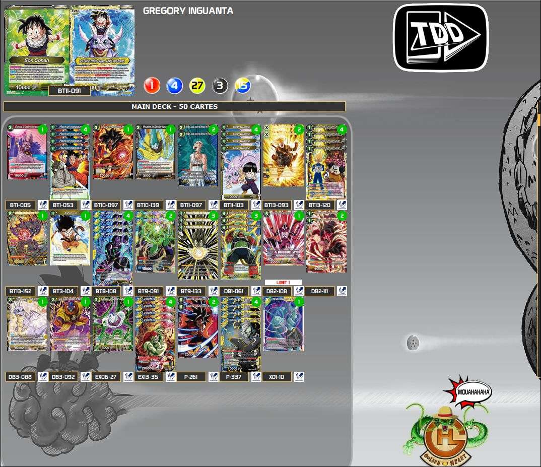 Decklist image · Gregory Inguanta