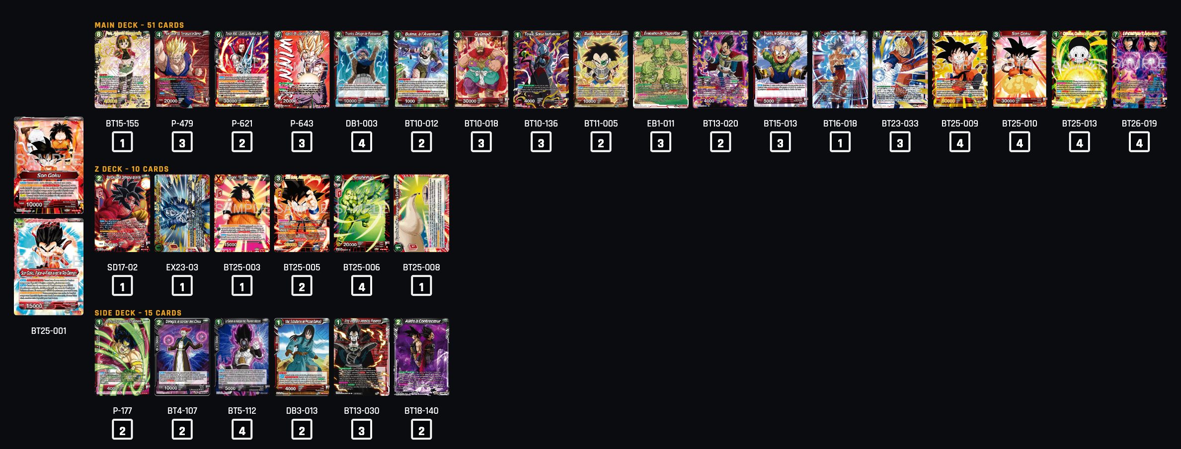 Decklist de ShzDissuall