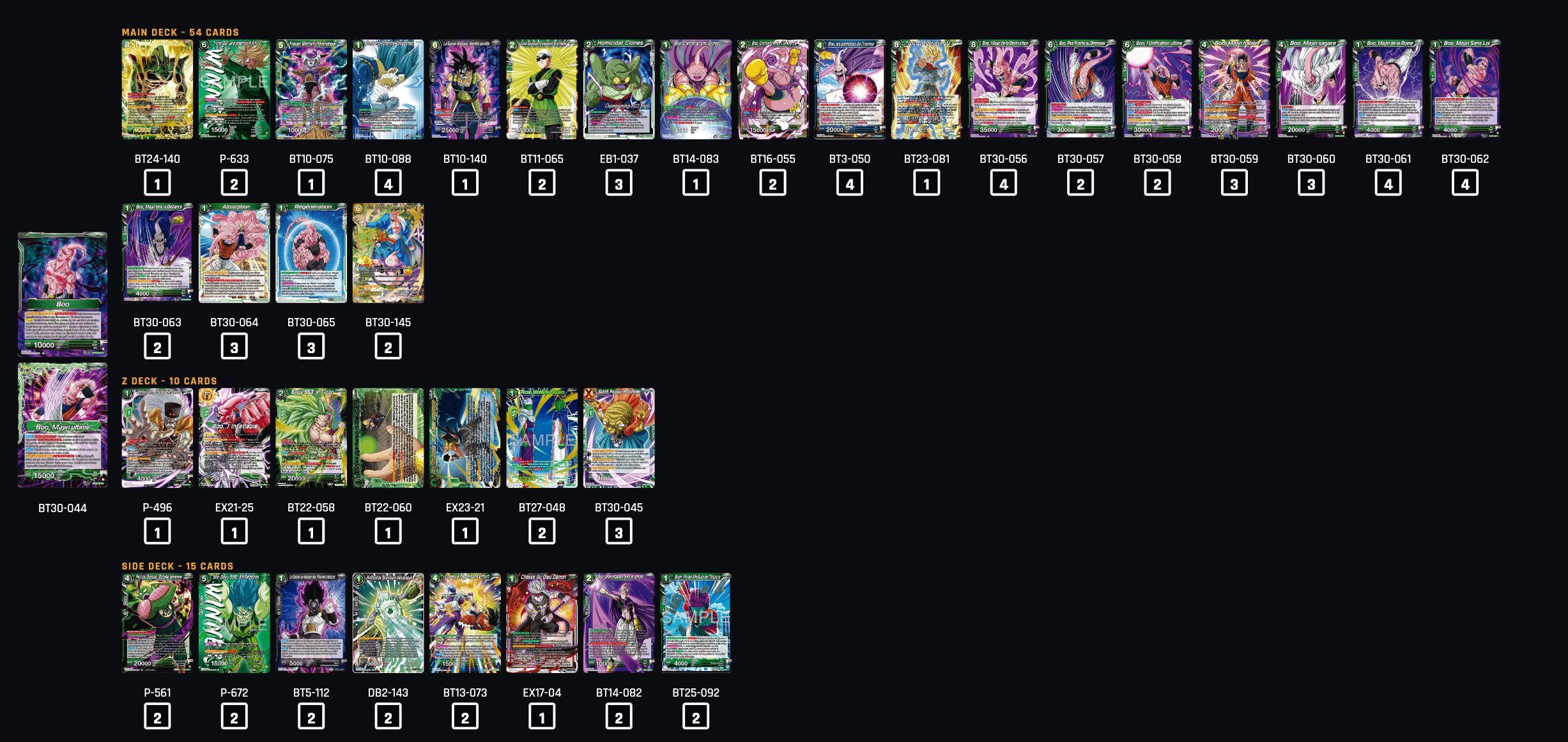 Decklist image · Adam Miller