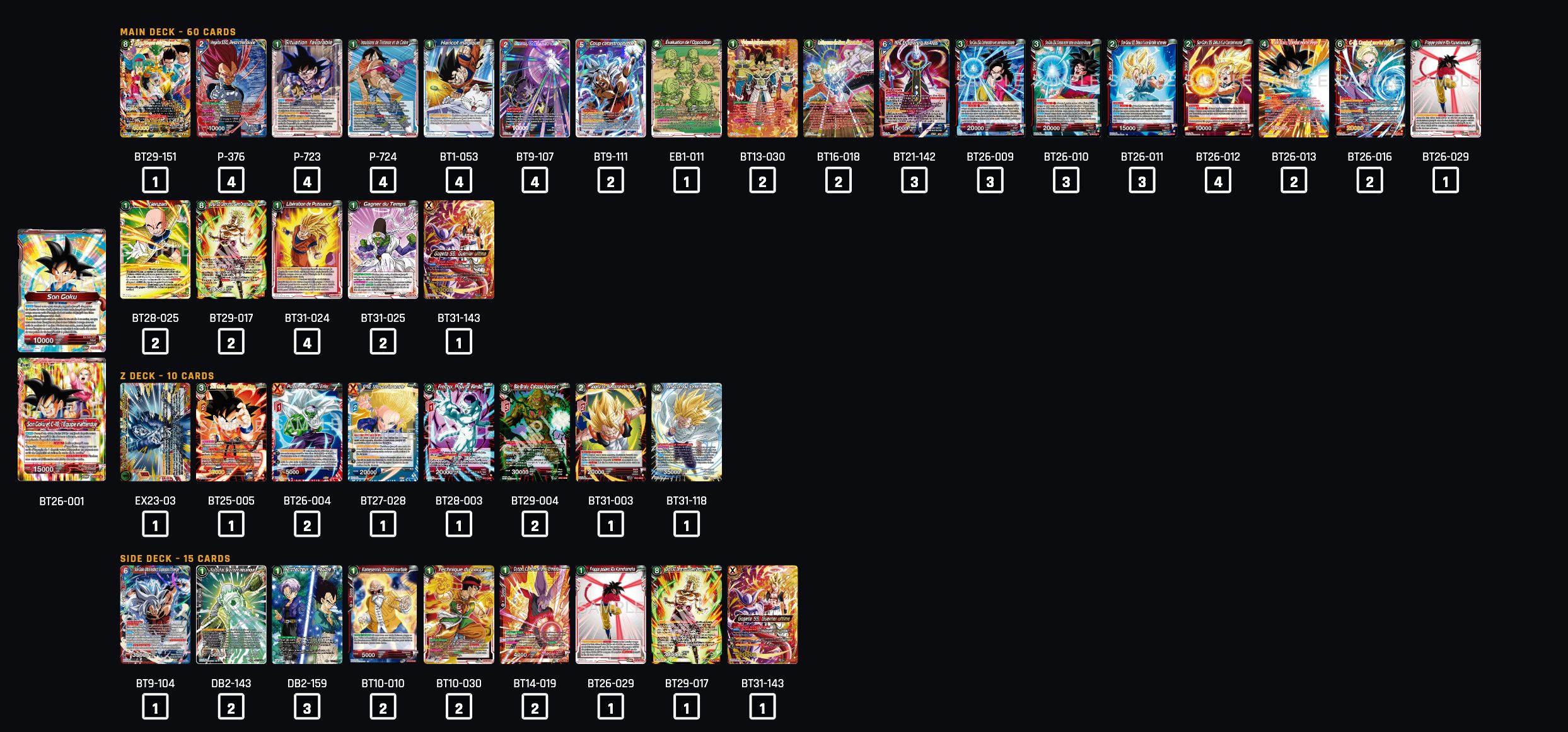Decklist image · Benjamin Rodriguez