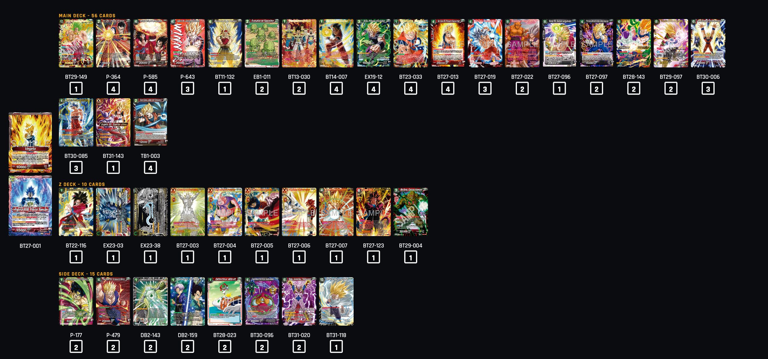 Decklist de Darian Schmidt