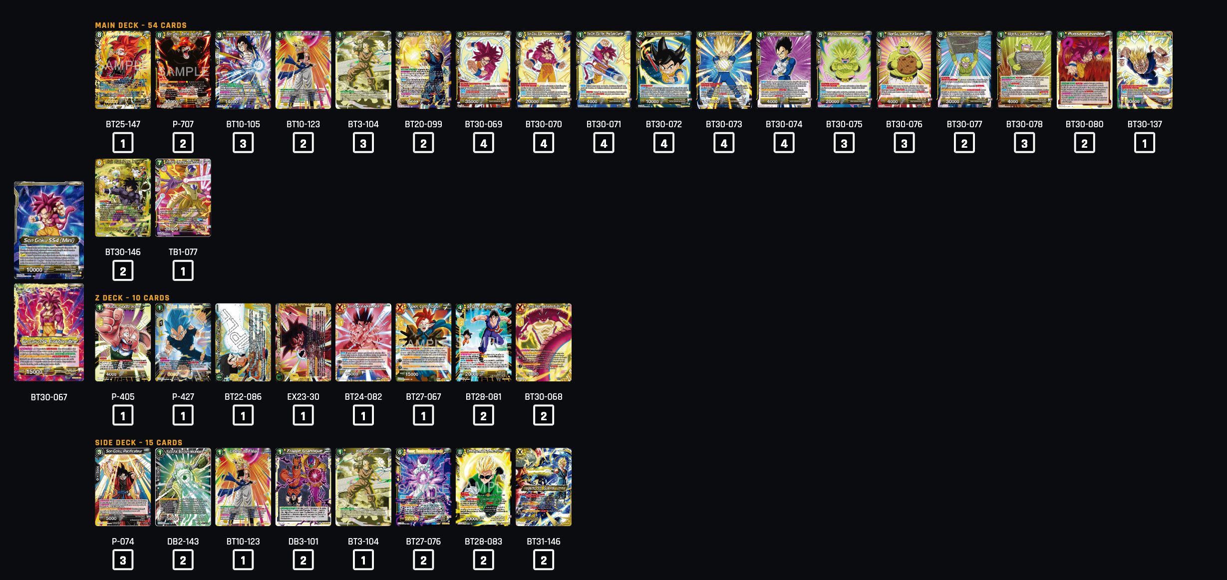 Decklist image · Primosso