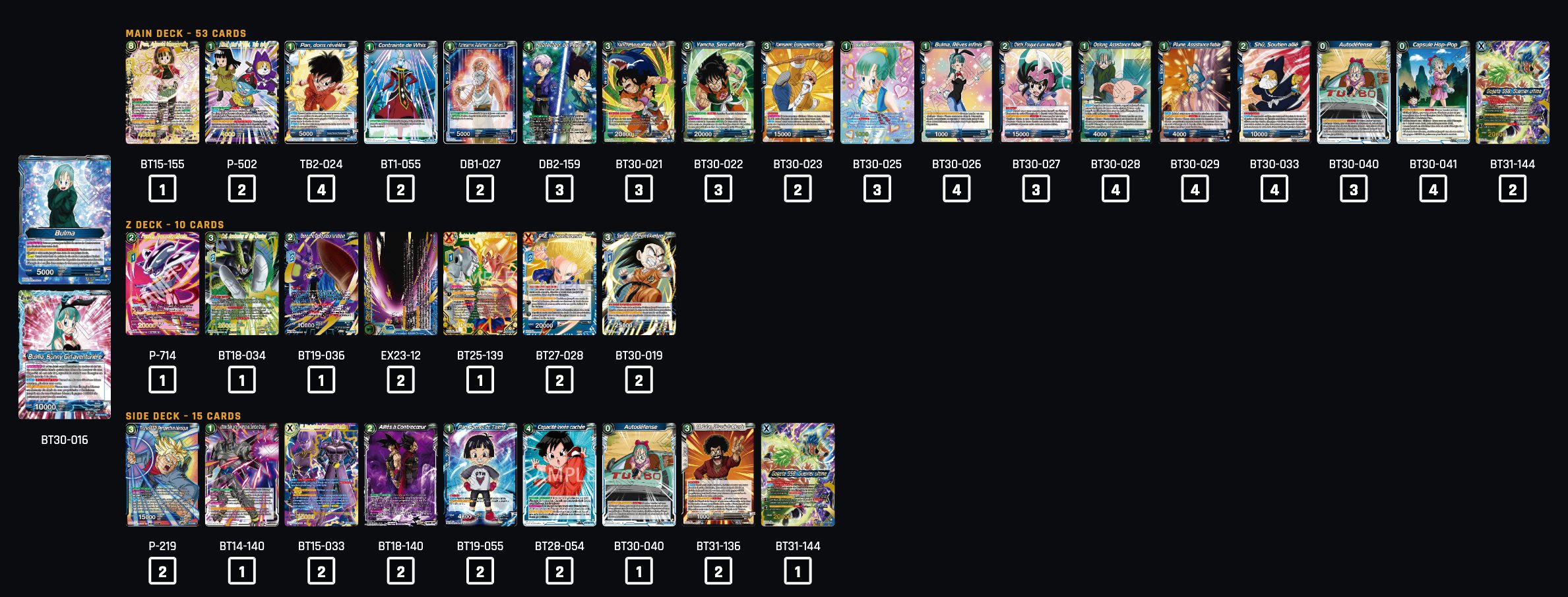 Decklist image · Max