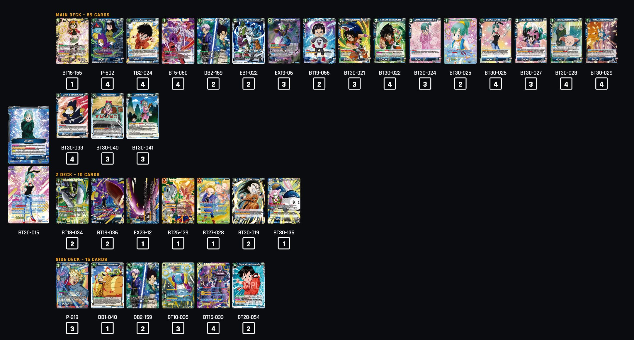 Decklist image · Michael