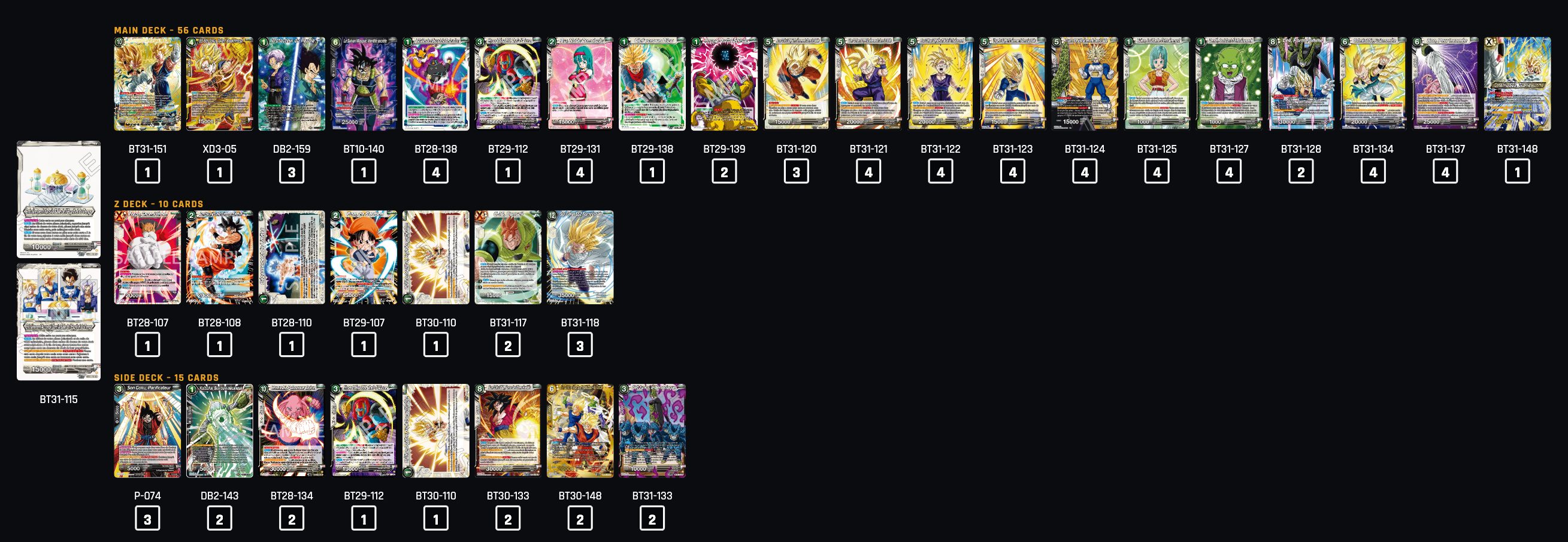 Decklist image · Aj