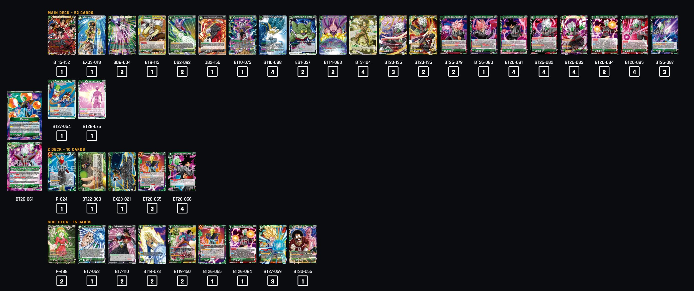 Decklist image · AJ